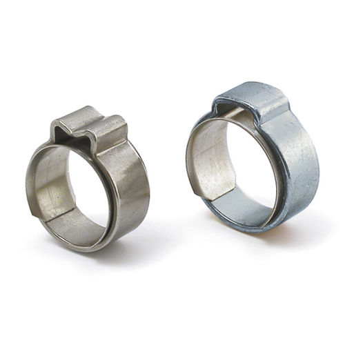 Collier de serrage en acier zingué - CLPSG - Berardi Bullonerie srl - à oreilles / à bande pleine