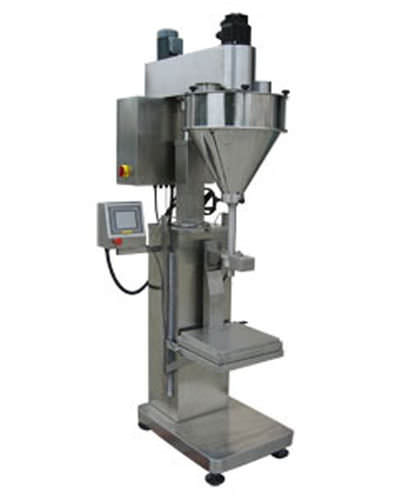 Remplisseuse semi-automatique - AMTEC Packaging Machines - de bouteilles / pour poudre / pour granules