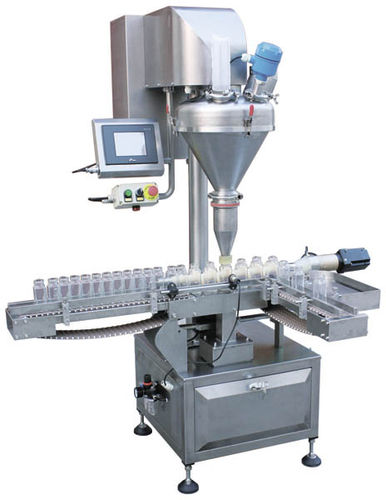 Remplisseuse automatique - AMTEC Packaging Machines - pour bouteilles en verre / pour poudre / pour granules