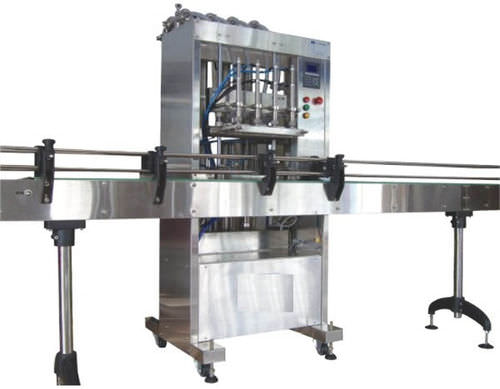 Remplisseuse automatique - AMTEC Packaging Machines - de bouteilles / de liquides / linéaire