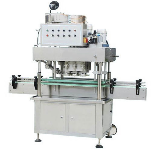 Capsuleuse visseuse linéaire - max. 160 p/min - AMTEC Packaging Machines - automatique / pour bouteilles en verre