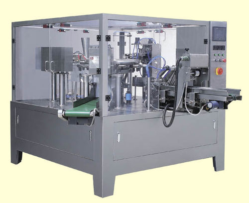 Remplisseuse scelleuse automatique - 45-8M - AMTEC Packaging Machines - rotative / de sacs / pour produits en vrac