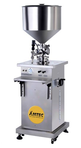 Remplisseuse manuelle - Stand-Alone Paste Filler 500 - AMTEC Packaging Machines - à pédale / de canettes / pour produits épais