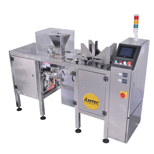 Ensacheuse horizontale - up to 15 pcs./min. - AMTEC Packaging Machines - sous vide / automatique
