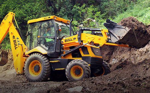 Chargeuse pelleteuse articulée - BULL HD 76 4wd - BULL MACHINES PVT LTD - diesel