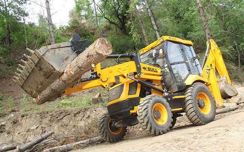 Chargeuse pelleteuse articulée - BULL HD 100 - BULL MACHINES PVT LTD - diesel