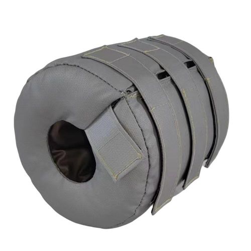Couverture isolante amovible - Ningguo BST Thermal Products Co.,Ltd - pour vanne / en tissu de verre enduit silicone / en fibre de verre