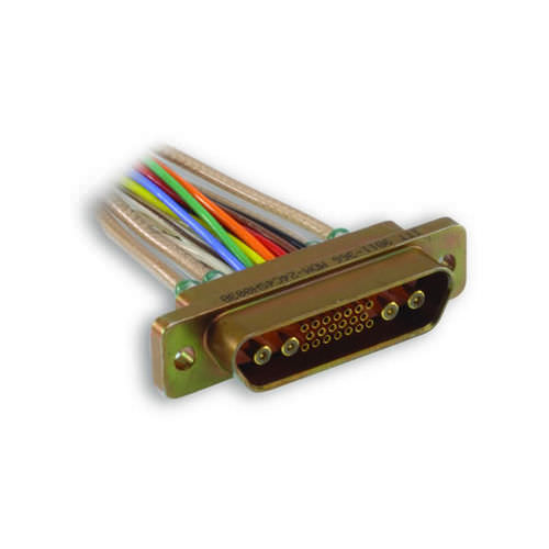 Connecteur combiné - MDM CP - ITT Cannon - micro-D / coaxial / CMS