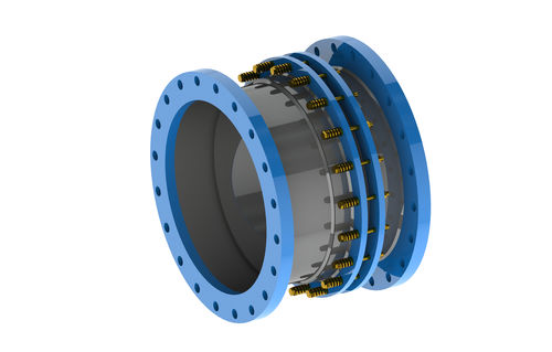 Joint de dilatation en acier - STF FILTERS - rond / à souder