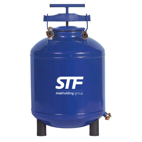 Réservoir de dosage - F500 - STF FILTERS - pour remplissage / pour produits chimiques / en acier au carbone