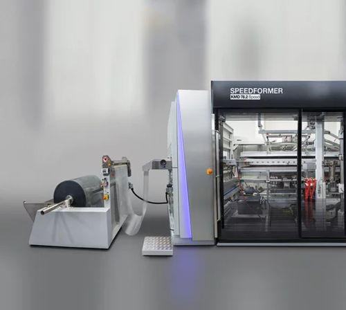 Dérouleur de film - KA - Kiefel GmbH - avec dispositif de levage