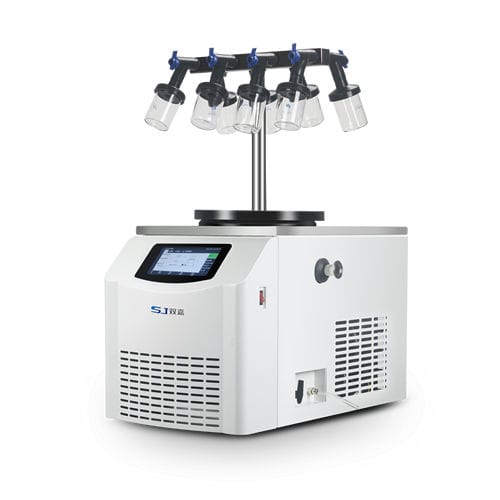 Lyophilisateur de laboratoire - SJIA  series - Ningbo SJIA Instrument Co., Ltd. - en inox