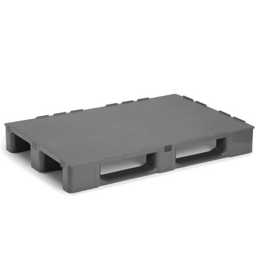 Palette en plastique recyclé - FLAT 1208-C3 - NAECO PACKAGING - Euro / de manutention / de transport