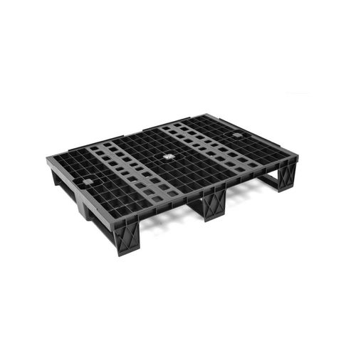 Demi-palette en plastique - BASIC 0806-O3 - NAECO PACKAGING - ISO / de manutention / de stockage