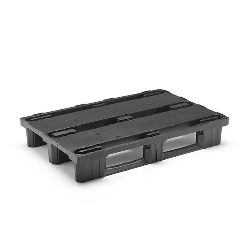 Palette en plastique recyclé - SMART 1208-O3 - NAECO PACKAGING - Euro / de stockage / de transport