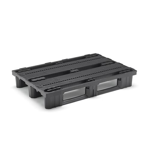 Palette en plastique recyclé - SMART MAX 1208-O3 - NAECO PACKAGING - Euro / de stockage / de transport