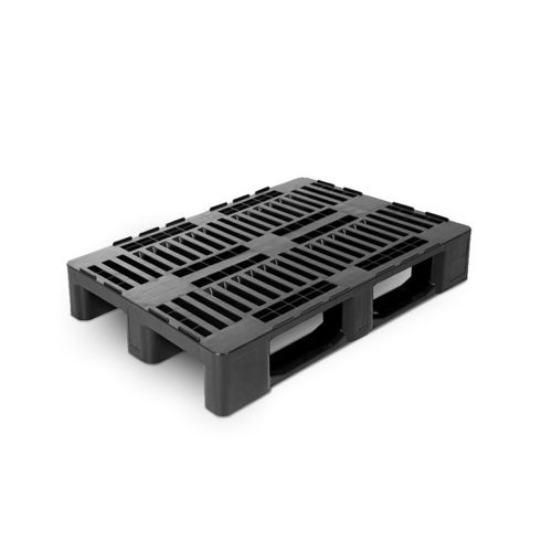 Palette en plastique recyclé - LOGIC 1208-H1 - NAECO PACKAGING - Euro / de manutention / de transport