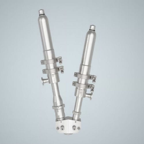 Doseur de liquides - ViscoDUO-VM HD - ViscoTec Pumpen- u. Dosiertechnik GmbH - à piston / haute précision / avec mélangeur