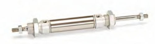 Vérin pneumatique - ODMP - ARTEC SRL - à double tige / double effet / en acier inoxydable