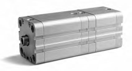 Vérin pneumatique - PPM - ARTEC SRL - double effet / en acier inoxydable / ISO