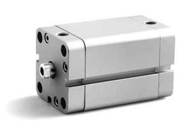 Vérin pneumatique - ASM - ARTEC SRL - simple effet / en aluminium / en acier inoxydable