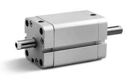 Vérin pneumatique - ADMP - ARTEC SRL - double effet / en aluminium / en acier inoxydable