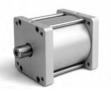Vérin pneumatique - KSM - ARTEC SRL - simple effet / en aluminium / en acier inoxydable