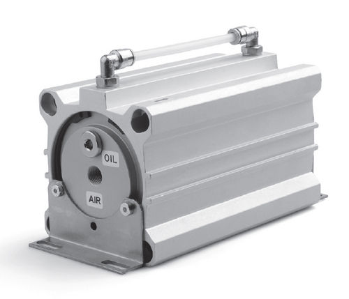 Réservoir à régulation de débit - S series - ARTEC SRL - d'huile / en métal / horizontal