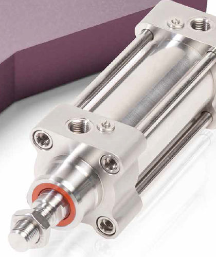 Vérin pneumatique - YDM - ARTEC SRL - double effet / en acier inoxydable / ISO