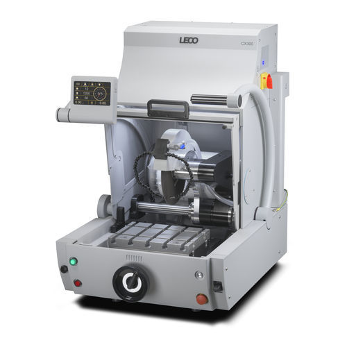 Machine de découpe à lame rotative - CX300 Series - LECO - pour métal / de métallographie / compacte