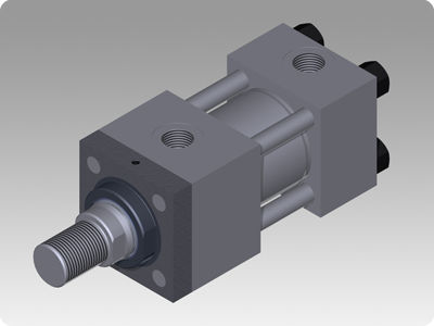 Vérin hydraulique - CMB A3  - CMB Cilindri - double effet / compact
