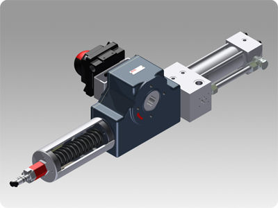 Actionneur pneumatique - CMB  - CMB Cilindri - rotatif / double effet