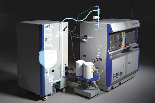 Unité d'alimentation de poudre - PSV - SLM solutions - pour machine d'impression / automatique