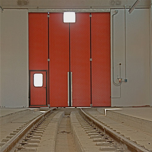 Porte pliante - PG3000 TRAIN - SACIL HLB - de hangar / industrielle