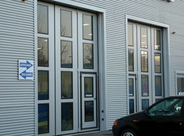 Porte pliante - PL3000 MAN - SACIL HLB - pour l'extérieur / industrielle
