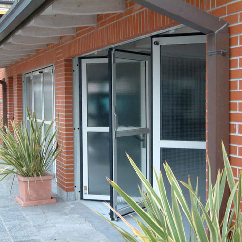 Porte pliante - PGJ LUX 3000 - SACIL HLB - vitrée / pour l'extérieur