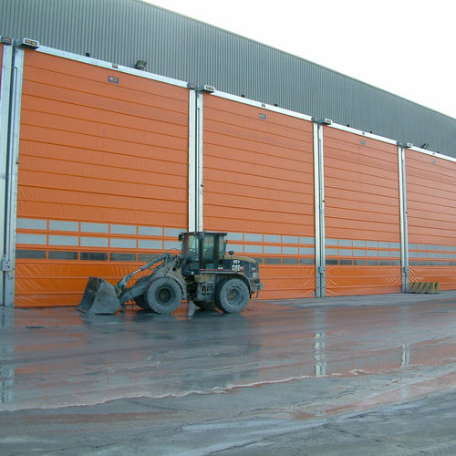 Porte à empilement - IP ST - SACIL HLB - de hangar / industrielle / automatique