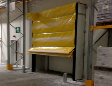 Porte à empilement - IP ICE - SACIL HLB - pour chambre froide / industrielle / automatique