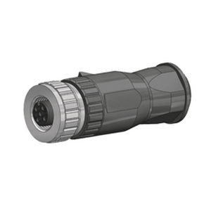Connecteur d'alimentation électrique - W12F4A2-008-A - MINTEC INDUSTRIALE - DIN / droit / circulaire