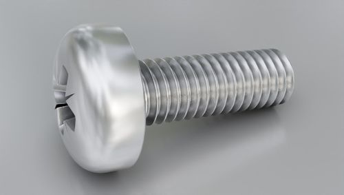 Vis de fixation - TR00009887-100 - TR Fastenings - à tête cylindrique bombée / Pozidriv / en acier