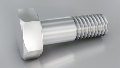 Boulon de bridage - TR00002866-100 - TR Fastenings - à tête hexagonale / en zinc / épaulé
