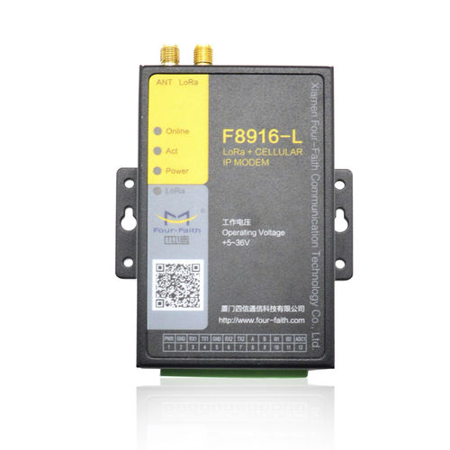 Modem de données - F8916-L series  - Xiamen Four-Faith Communication Technology Co.,Ltd - module d'interface / RS232 / RS485