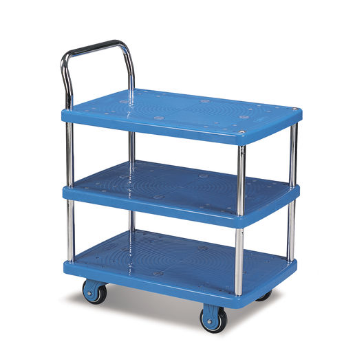 Chariot desserte - PN series - i-lift Equipment Ltd. - en plastique / 3 niveaux / à plate-forme