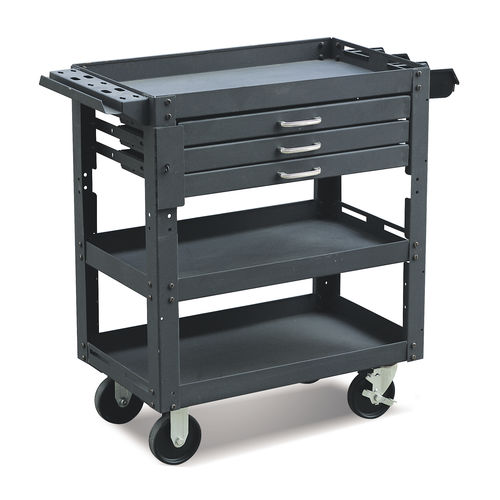 Chariot de stockage - ME150 - i-lift Equipment Ltd. - en plastique / 3 niveaux / polyvalent