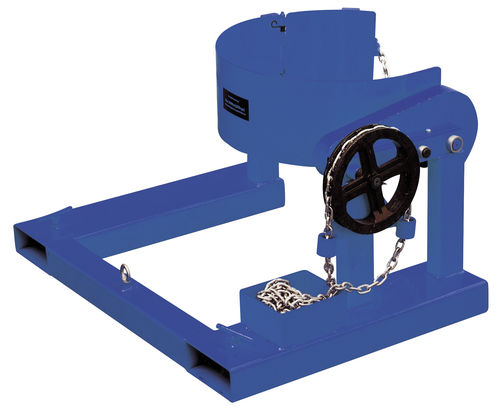 Basculeur manuel - HK285 series - i-lift Equipment Ltd. - de fût / pour chariot élévateur / fixe