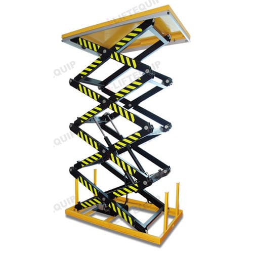 Table élévatrice à quadruple ciseaux - HF series - i-lift Equipment Ltd. - hydraulique / stationnaire