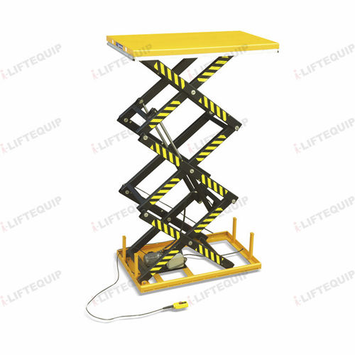 Table élévatrice à triple ciseaux - HT series - i-lift Equipment Ltd. - hydraulique / stationnaire