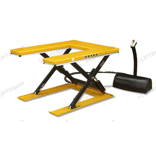 Table élévatrice à plateau en U - HU series - i-lift Equipment Ltd. - à ciseaux / hydraulique / stationnaire