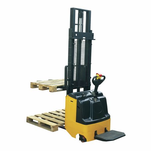 Gerbeur électrique - FD series - i-lift Equipment Ltd. - à conducteur porté debout / pour transport de 2 palettes à la fois