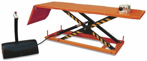 Pont élévateur à ciseaux - TE500 - i-lift Equipment Ltd. - 500 kg / électrique / pour moto